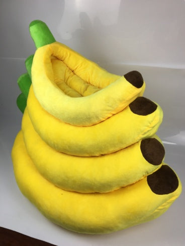 Washable Banana Pet Bed