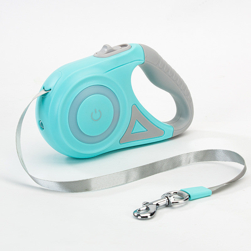 Retractable Dog Leash with LED Spotlight