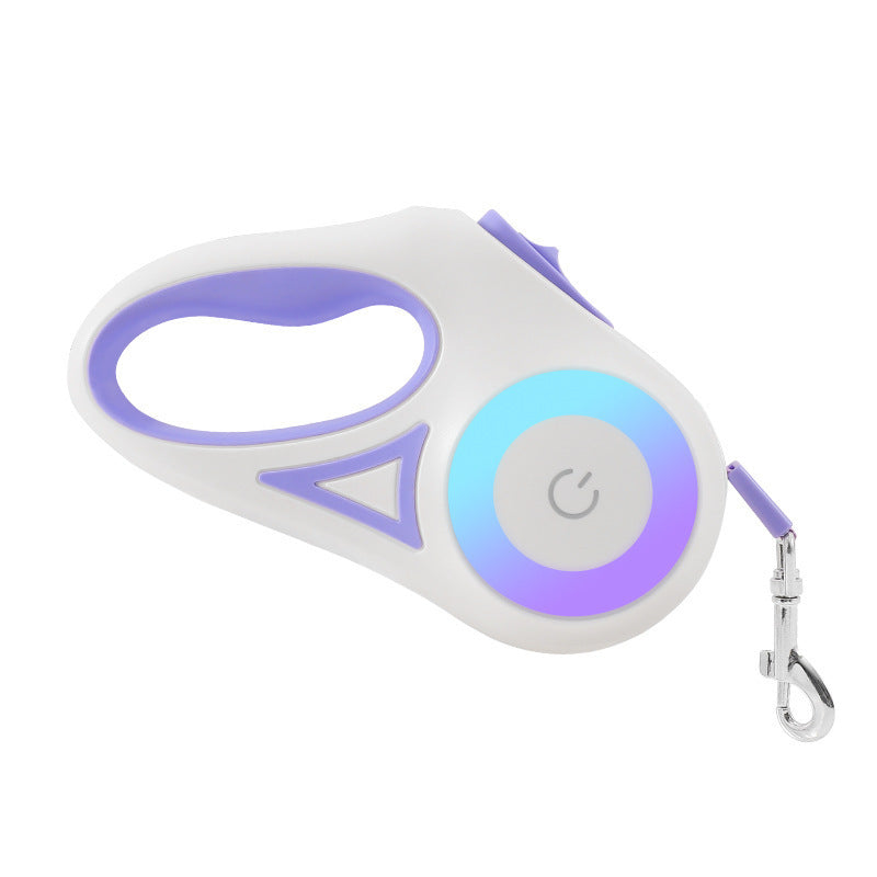 Retractable Dog Leash with LED Spotlight