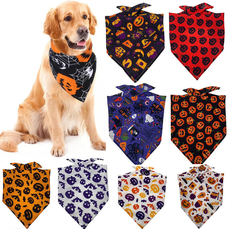 Halloween Pet Bandana Scarf