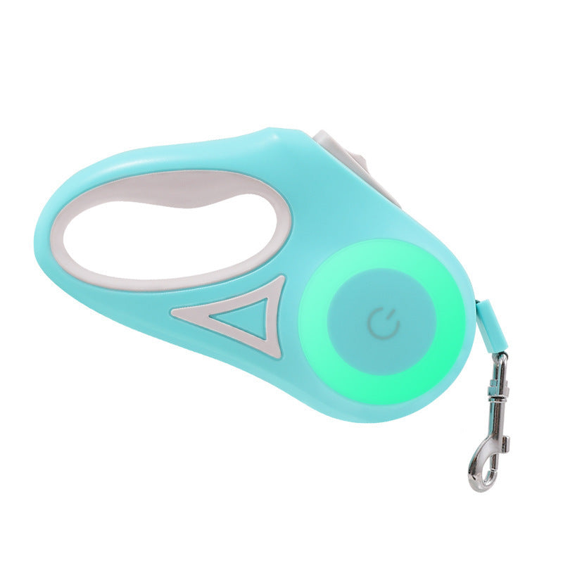 Retractable Dog Leash with LED Spotlight