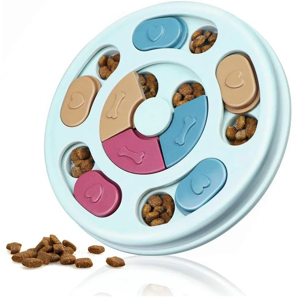 Interactive & Slow Feeding Pet Puzzle Bowl