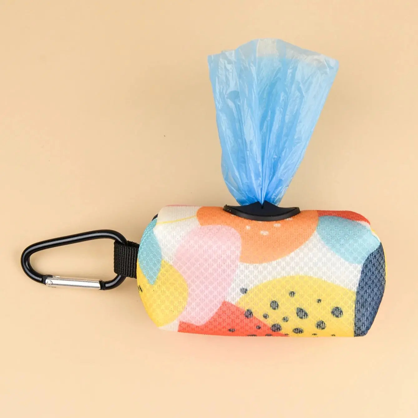 Abstract Designer Print Pet Poop Bag Holder Dispenser