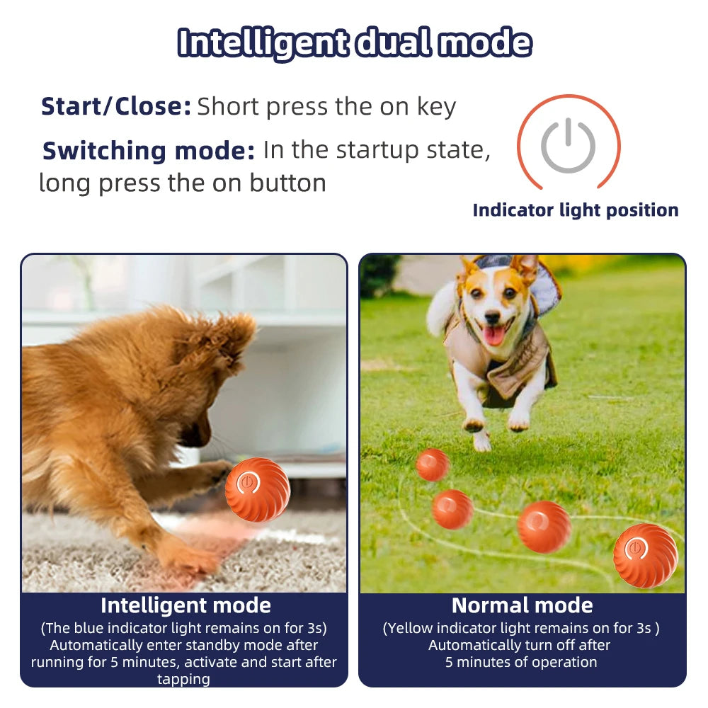 Smart Interactive Dog Toy Ball