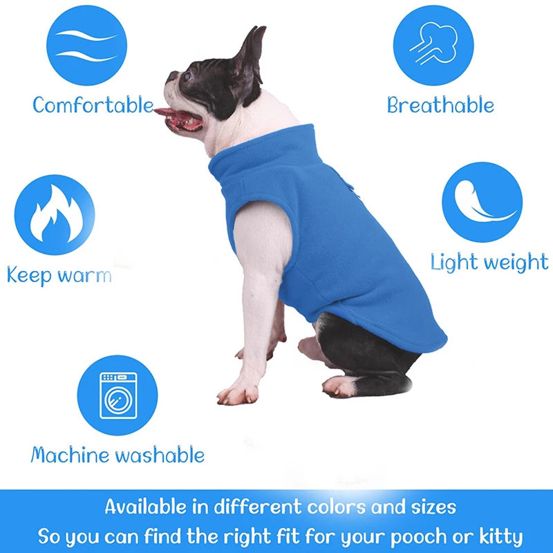 Cozy Fleece Pet Clothes