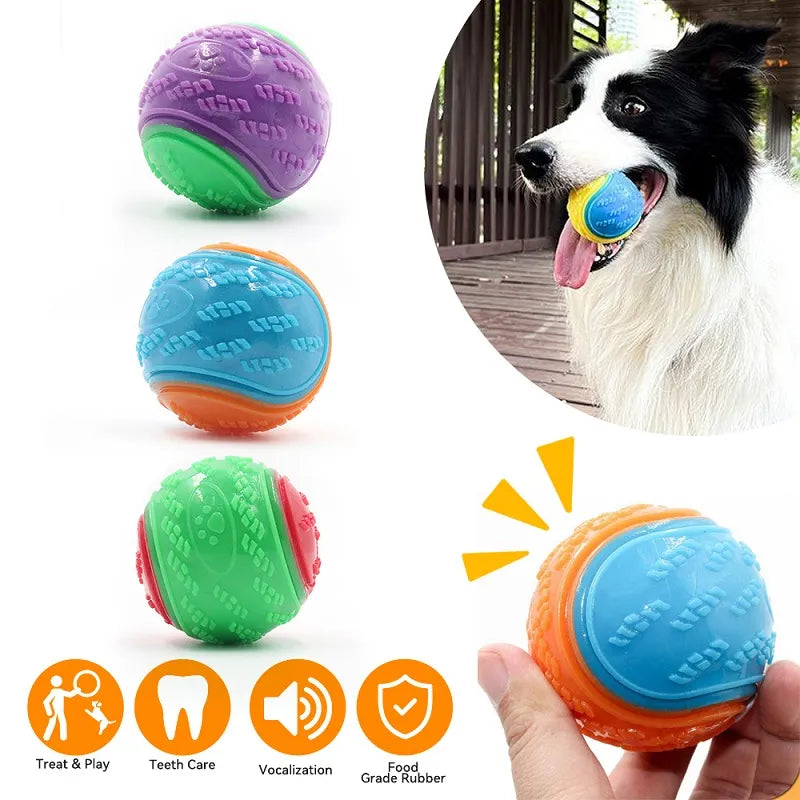 Interactive Squeaky Dog Ball