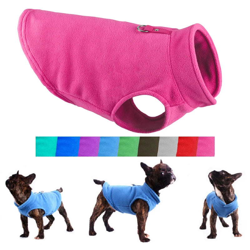 Cozy Fleece Pet Clothes