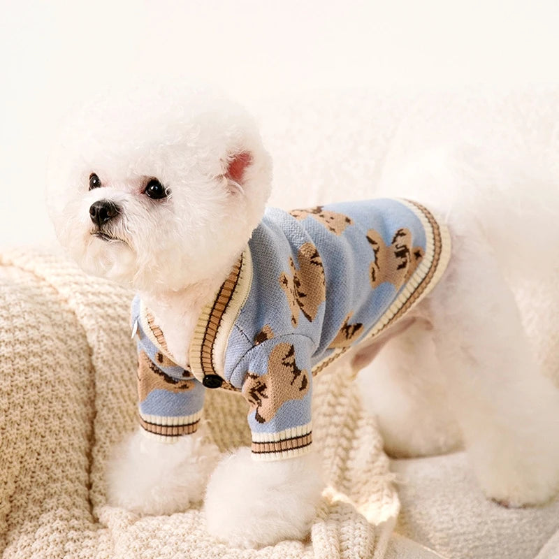 Luxury Cardigan for Small Dogs