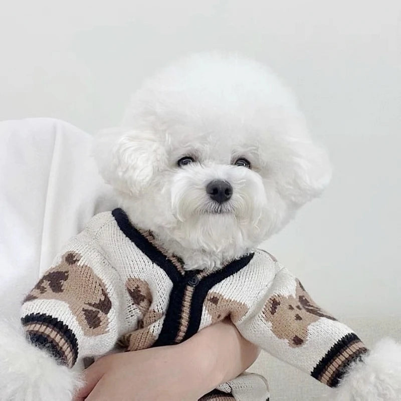 Luxury Cardigan for Small Dogs