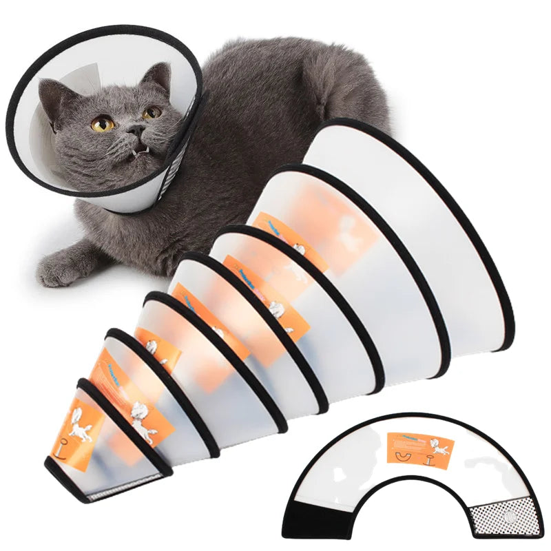 Ultimate Pet Recovery Collar - Protective Dog Neck Cone for Anti-Bite, Lick Prevention, and Wound Healing