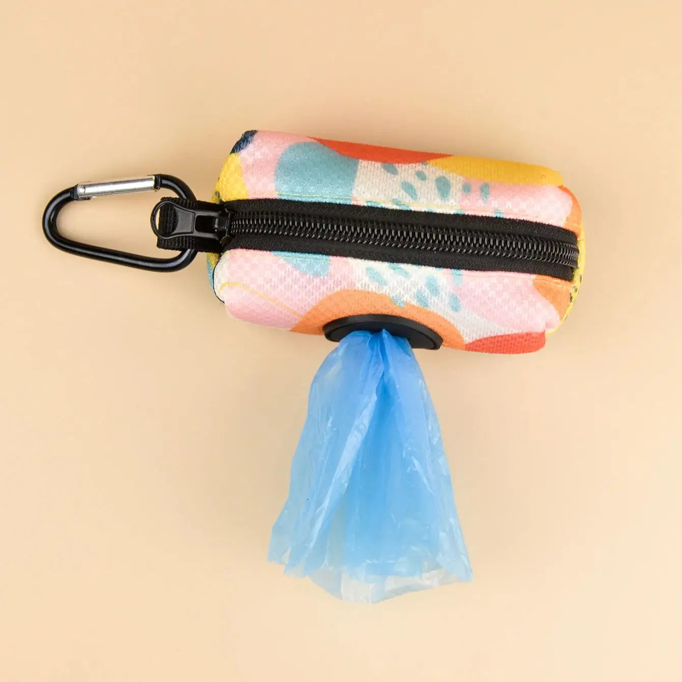 Abstract Designer Print Pet Poop Bag Holder Dispenser