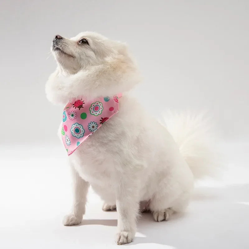 Adjustable Printed Pet Scarf