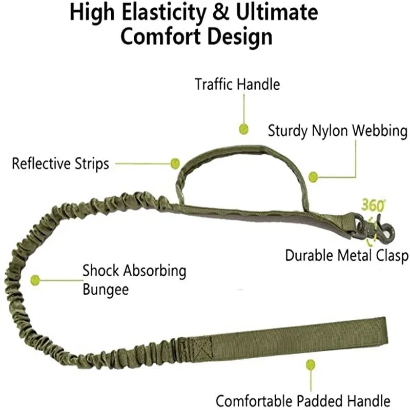 Premium Durable Tactical Dog Leash