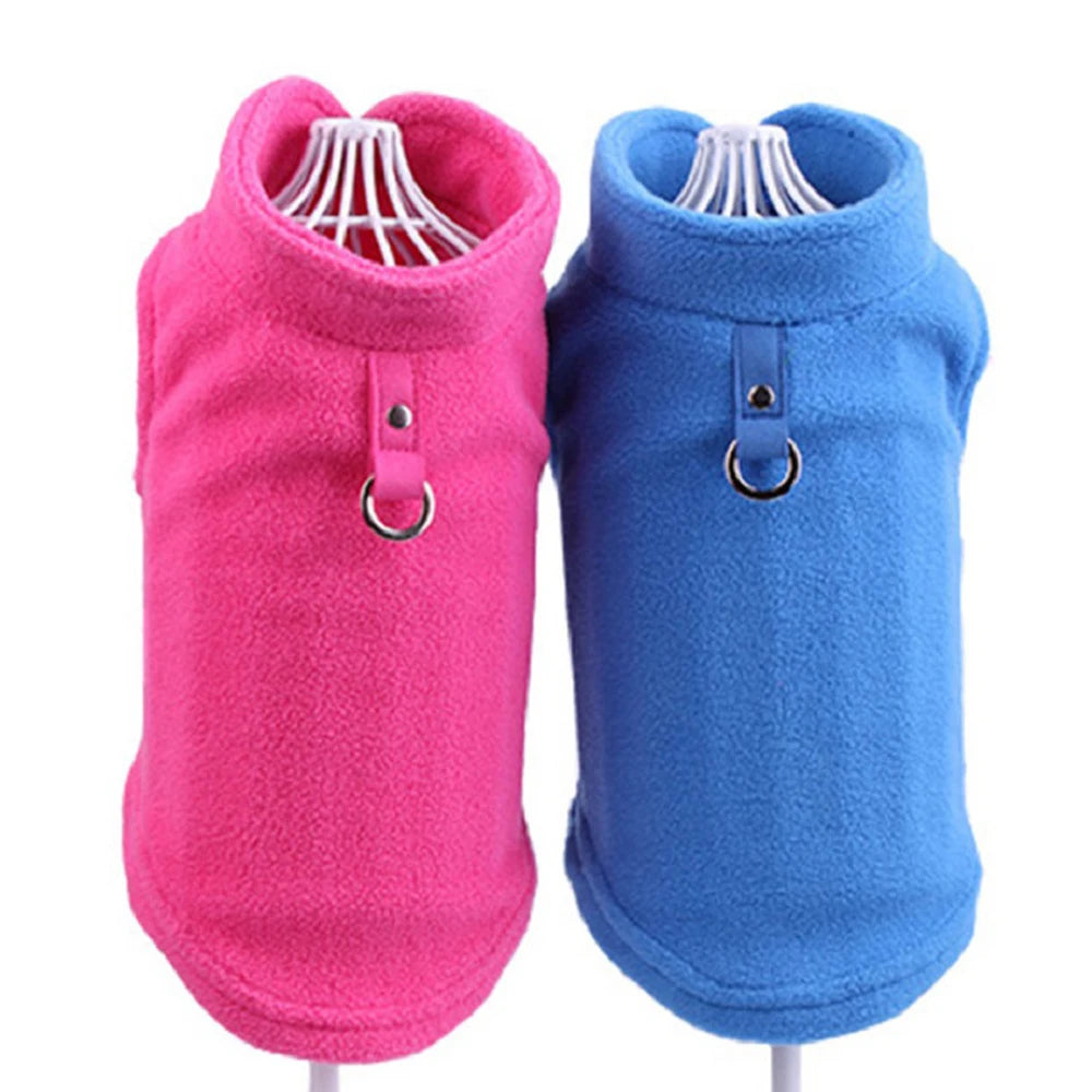 Cozy Fleece Pet Clothes