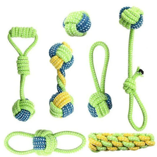 Durable Cotton Rope & Chew Balls