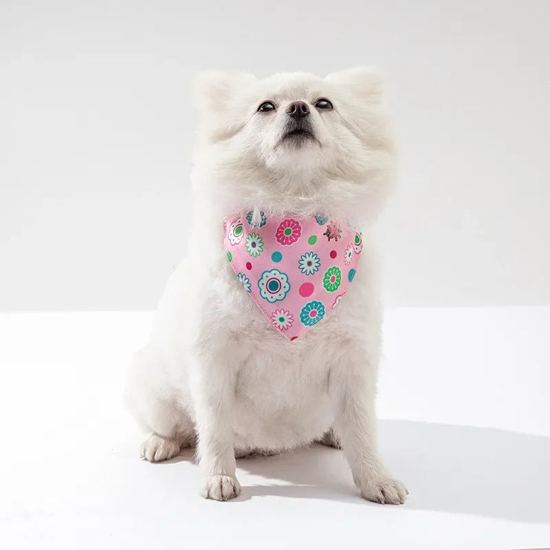 Adjustable Printed Pet Scarf