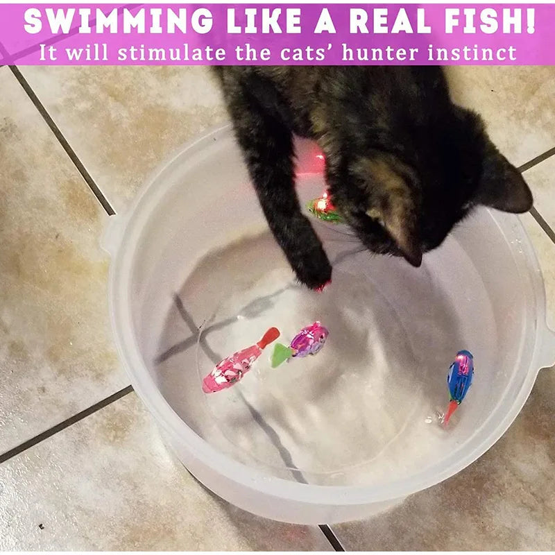 Interactive Electric Fish Toy for Cats