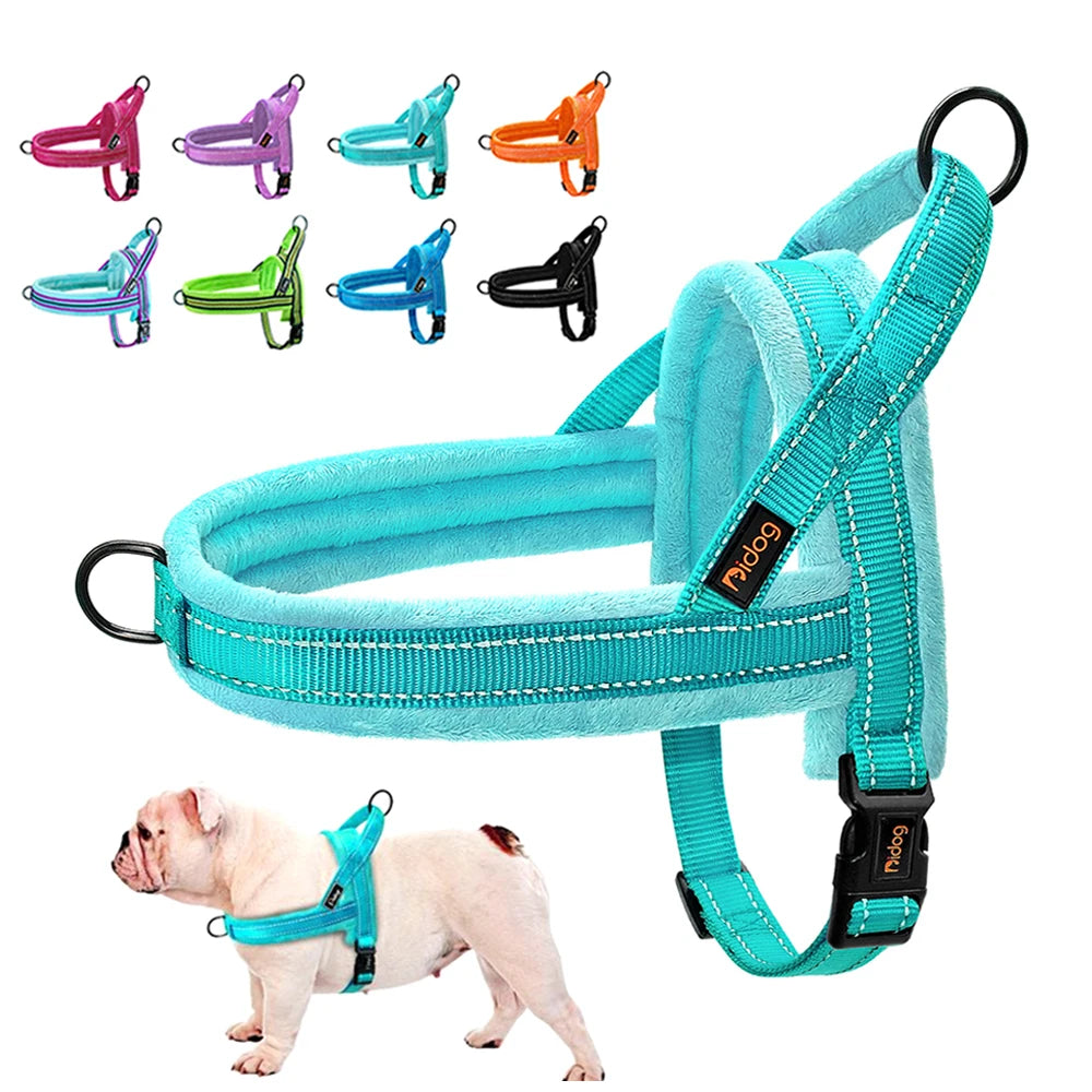 Cozy Winter Dog Harness Vest