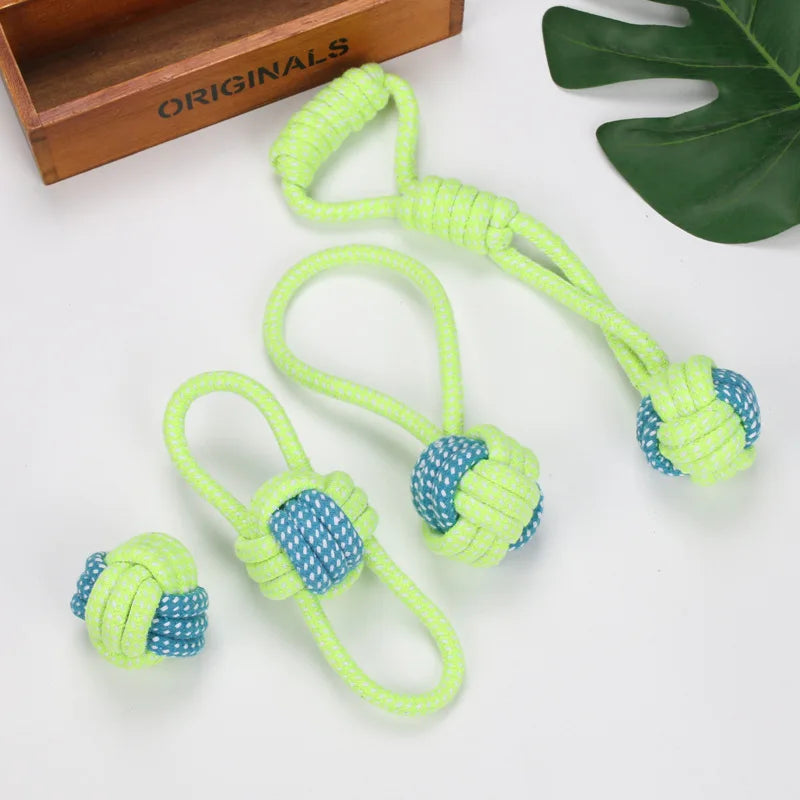 Durable Cotton Rope & Chew Balls