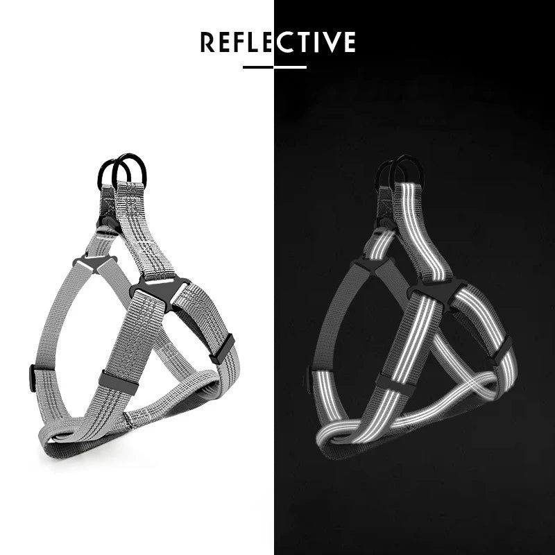 Reflective Breathable Y-Shaped Dog Harness