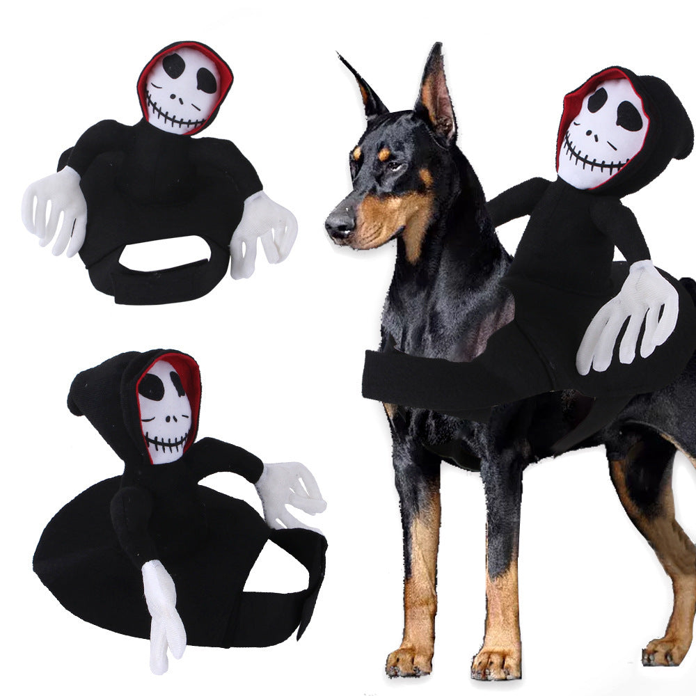 Hilarious Goblin Rider Halloween Pet Costume